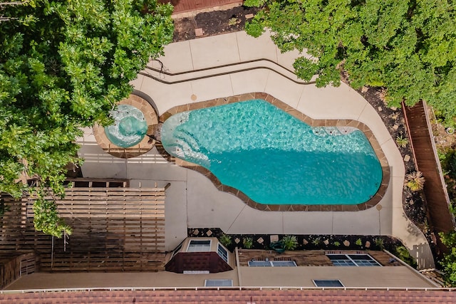 drone / aerial view