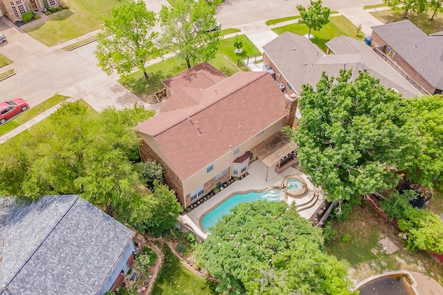 drone / aerial view