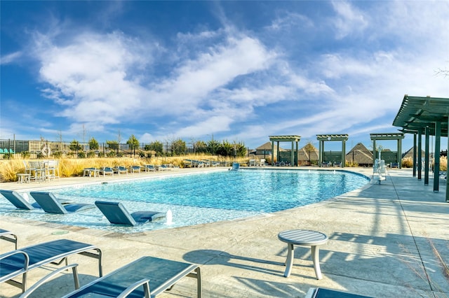 view of swimming pool