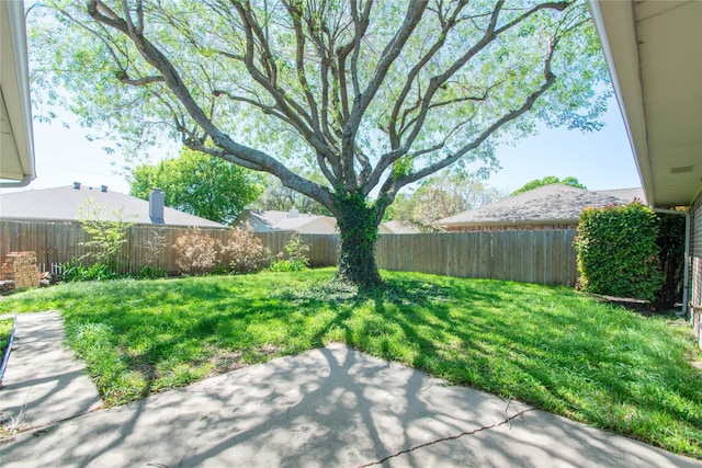 view of yard