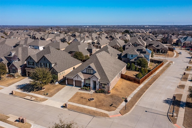 birds eye view of property featuring a residential view