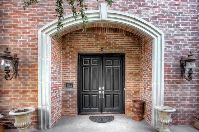 view of entrance to property