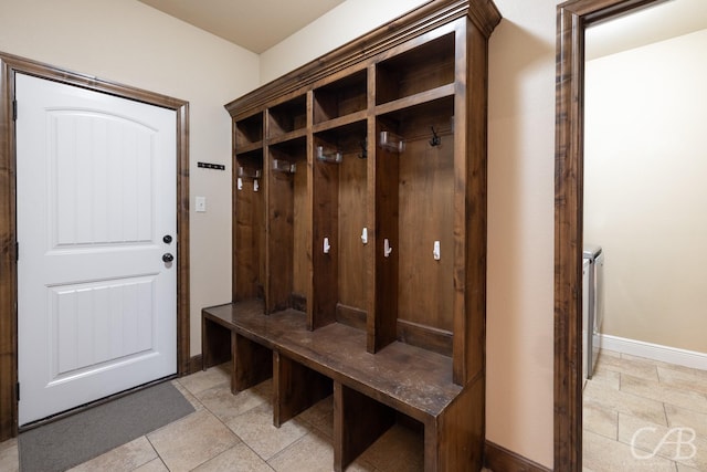 view of mudroom