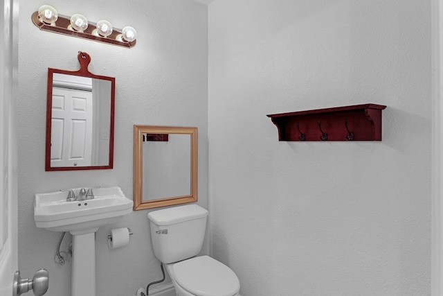 bathroom with toilet