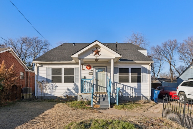 view of bungalow