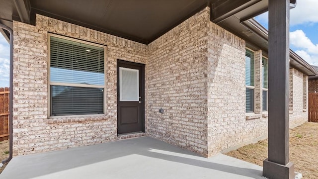 view of property entrance