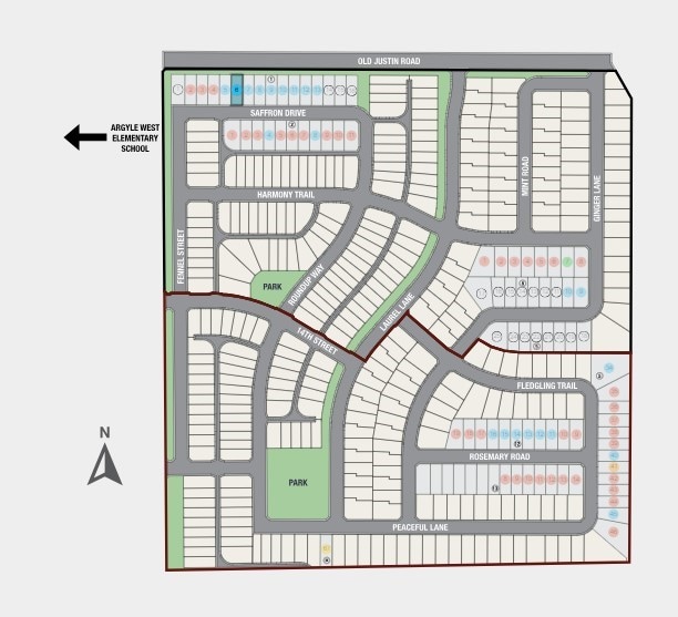 720 Rosemary Rd, Argyle, TX 76226 - map location
