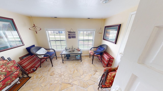 view of sitting room