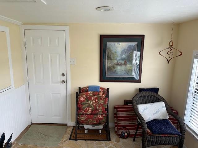 view of sitting room