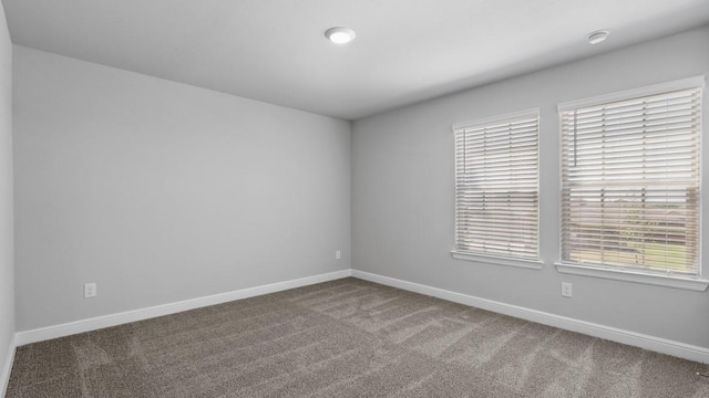 spare room with carpet flooring