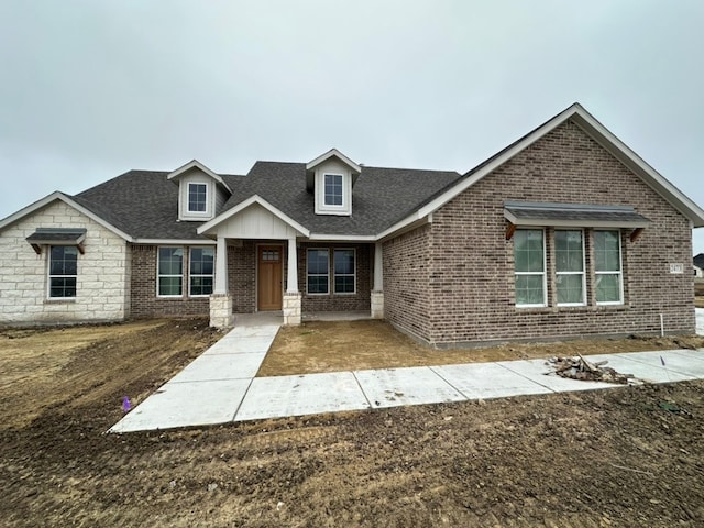 view of craftsman house