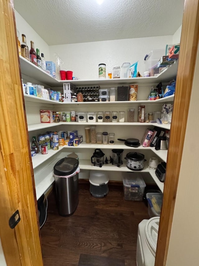 view of pantry