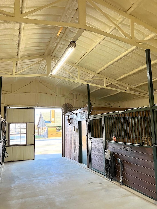 view of stable