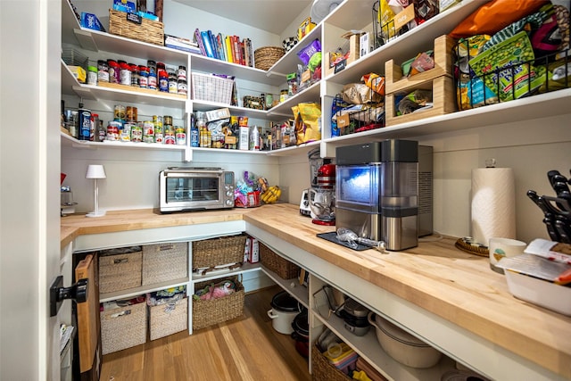 view of pantry