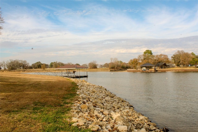 property view of water