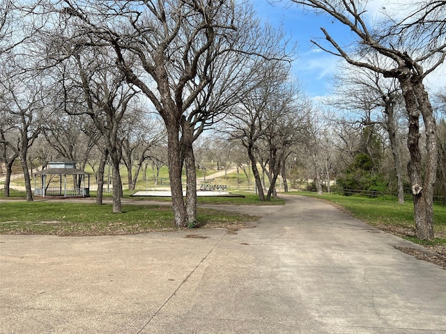 view of road