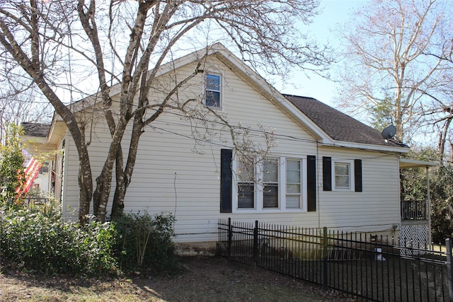 view of property exterior