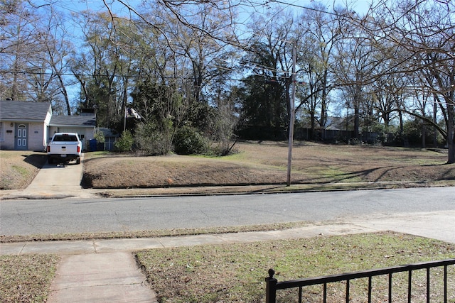 view of road