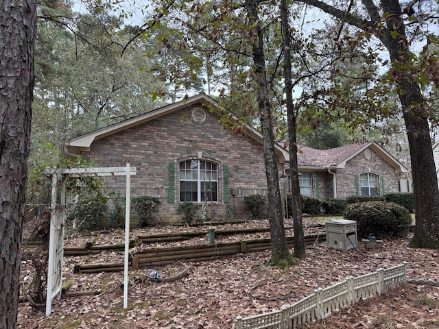 view of ranch-style house