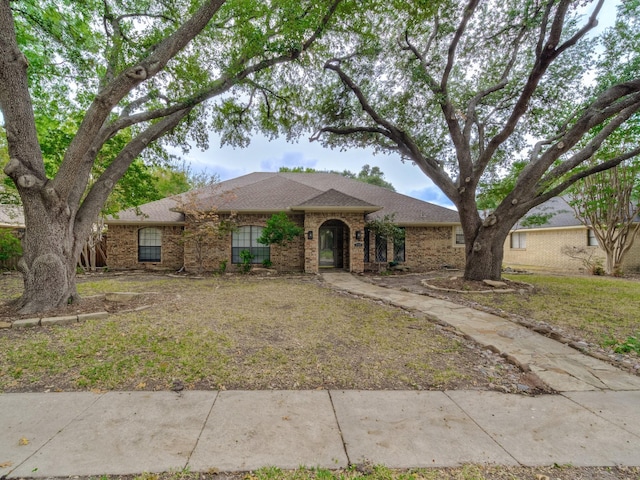 view of ranch-style home