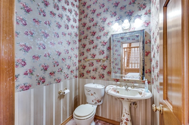 bathroom with toilet