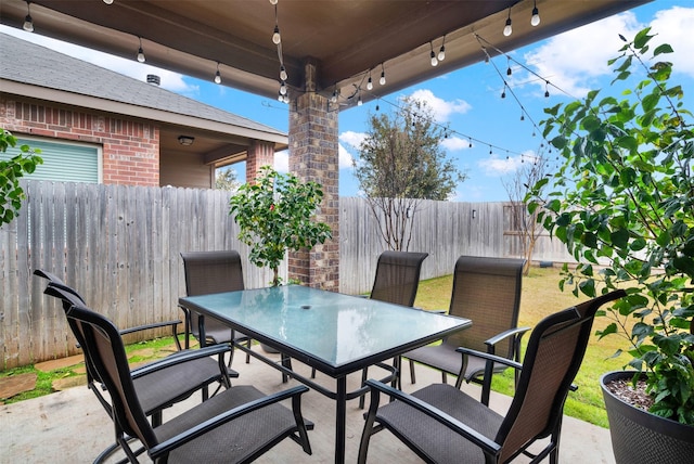 view of patio