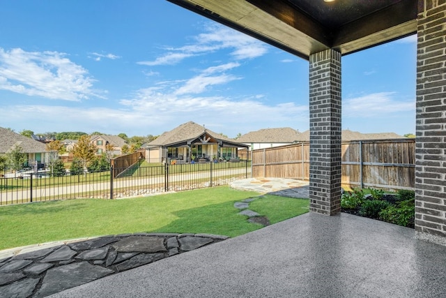 view of patio