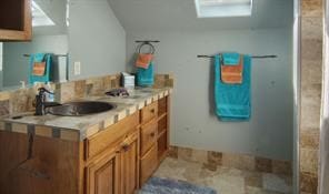 bathroom featuring sink