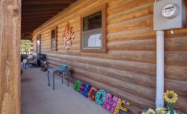 view of stable