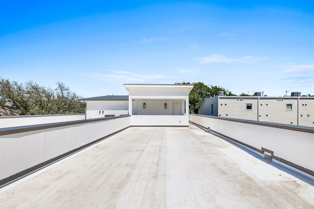 view of patio / terrace featuring a balcony