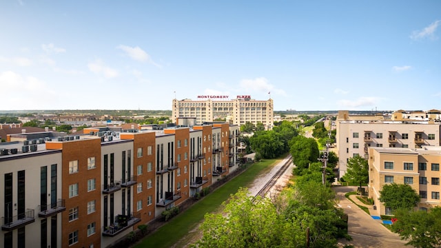 exterior space with a view of city