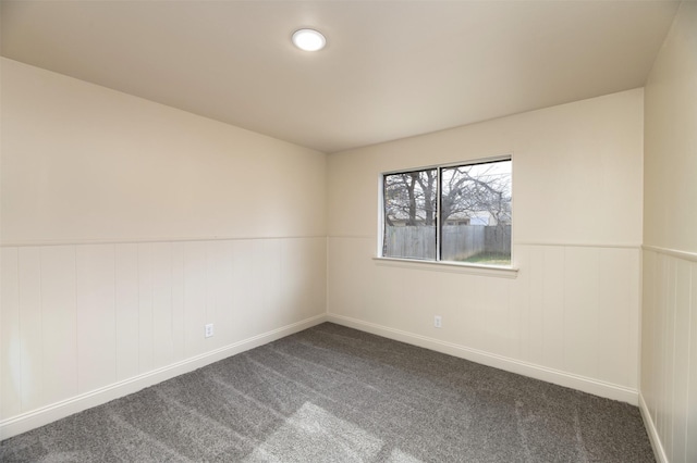 empty room with carpet floors