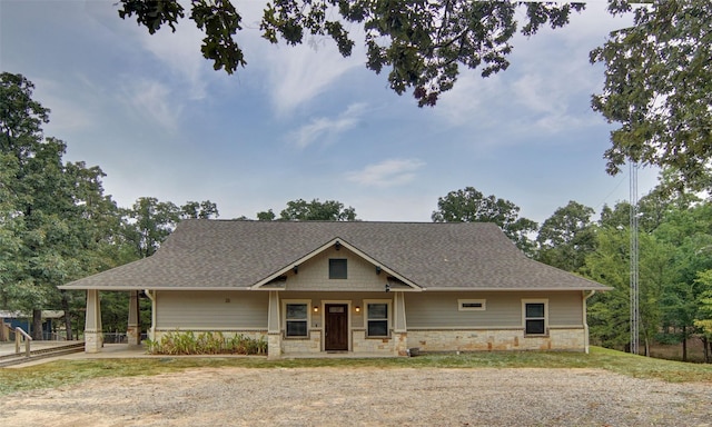 view of craftsman-style home