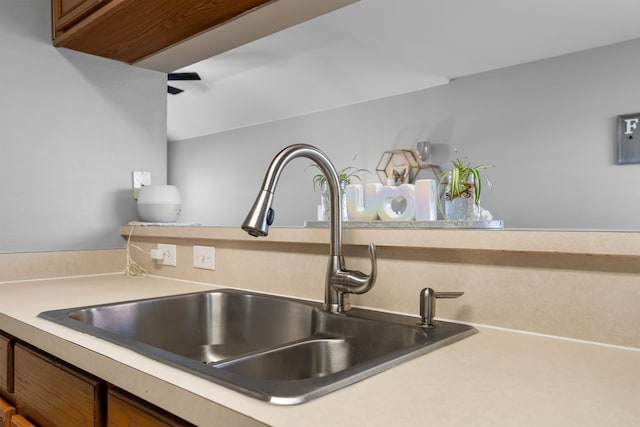 kitchen featuring sink