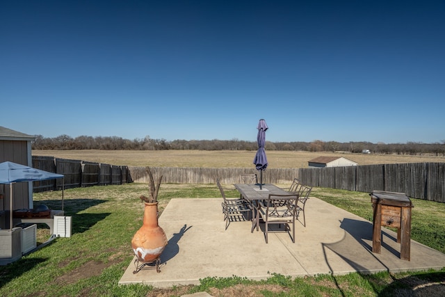 view of patio