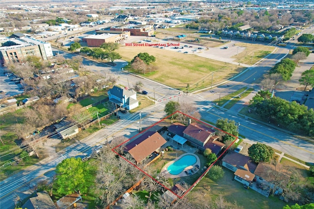 bird's eye view