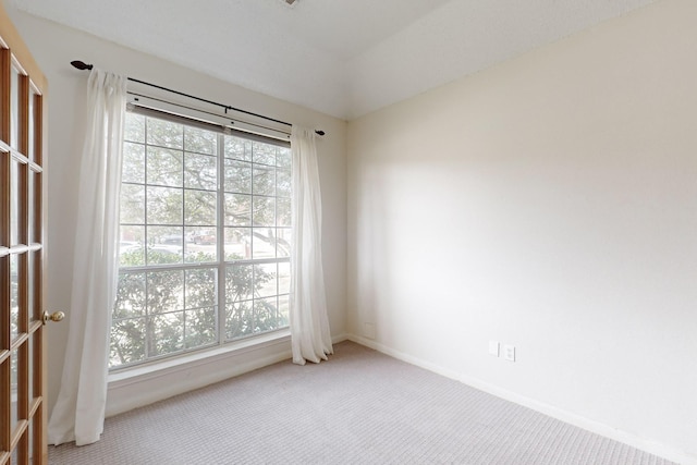 unfurnished room with carpet