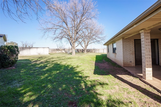 view of yard