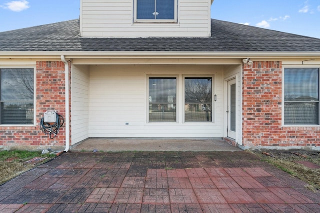 exterior space featuring a patio