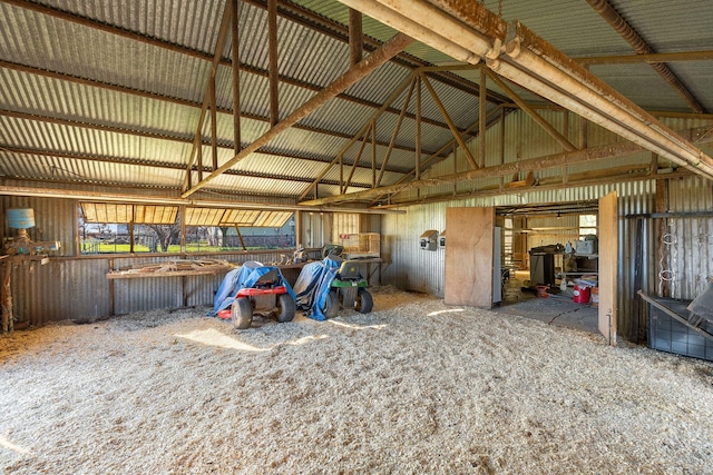 view of stable