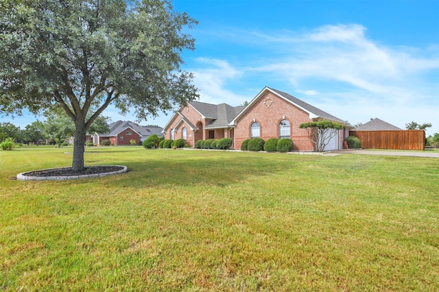 10121 Irish Ridge St, Forney, TX 75126 - view of front of property with brick siding, concrete driveway, and an attached garage