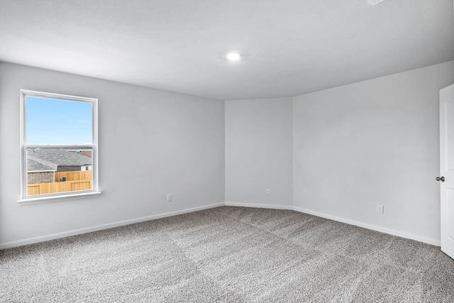 empty room featuring carpet