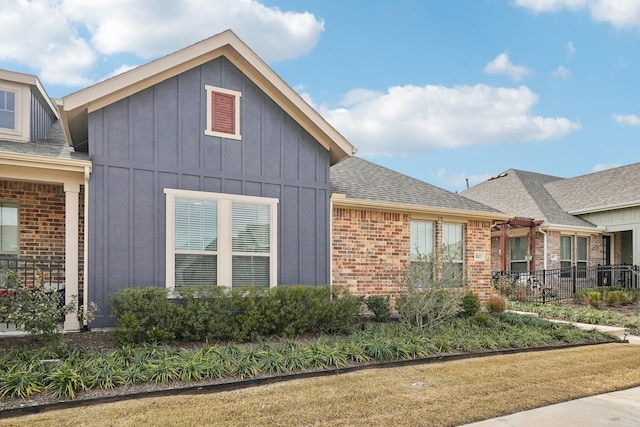 view of property exterior with a lawn