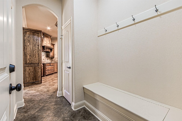 view of mudroom