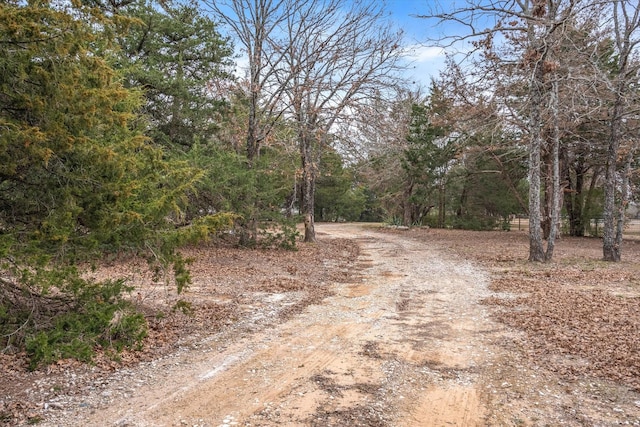 view of road