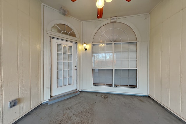 view of exterior entry