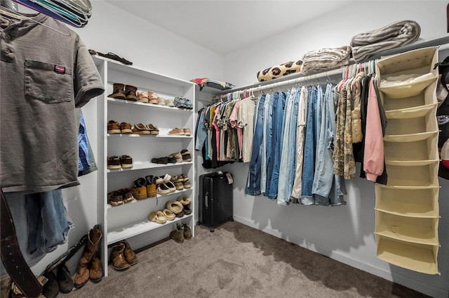 420 S Evans St, Boyd, TX 76023 - walk in closet with carpet floors