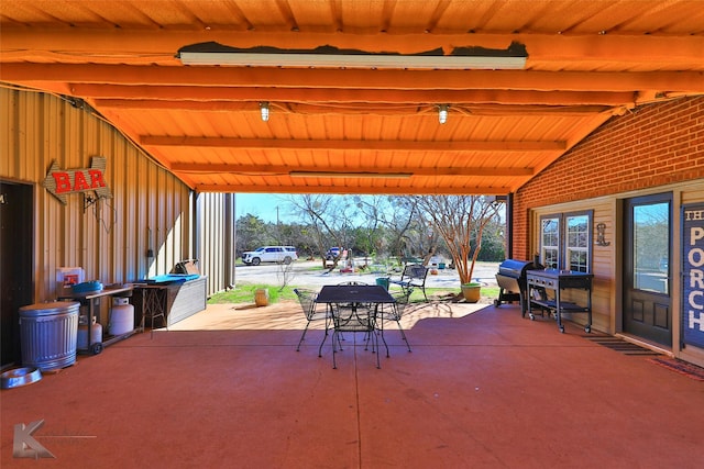 view of patio