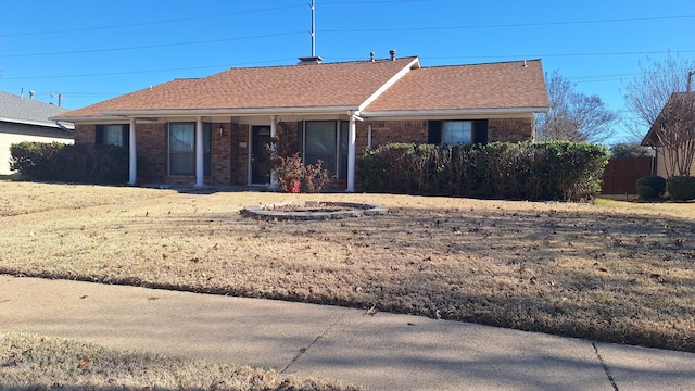 view of ranch-style house