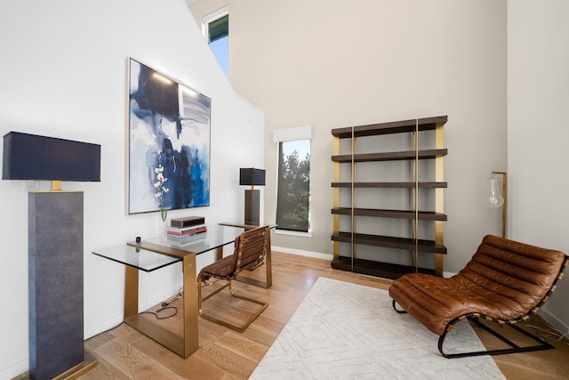 5399 Randwick Trl, Frisco, TX 75036 - office with wood finished floors and baseboards